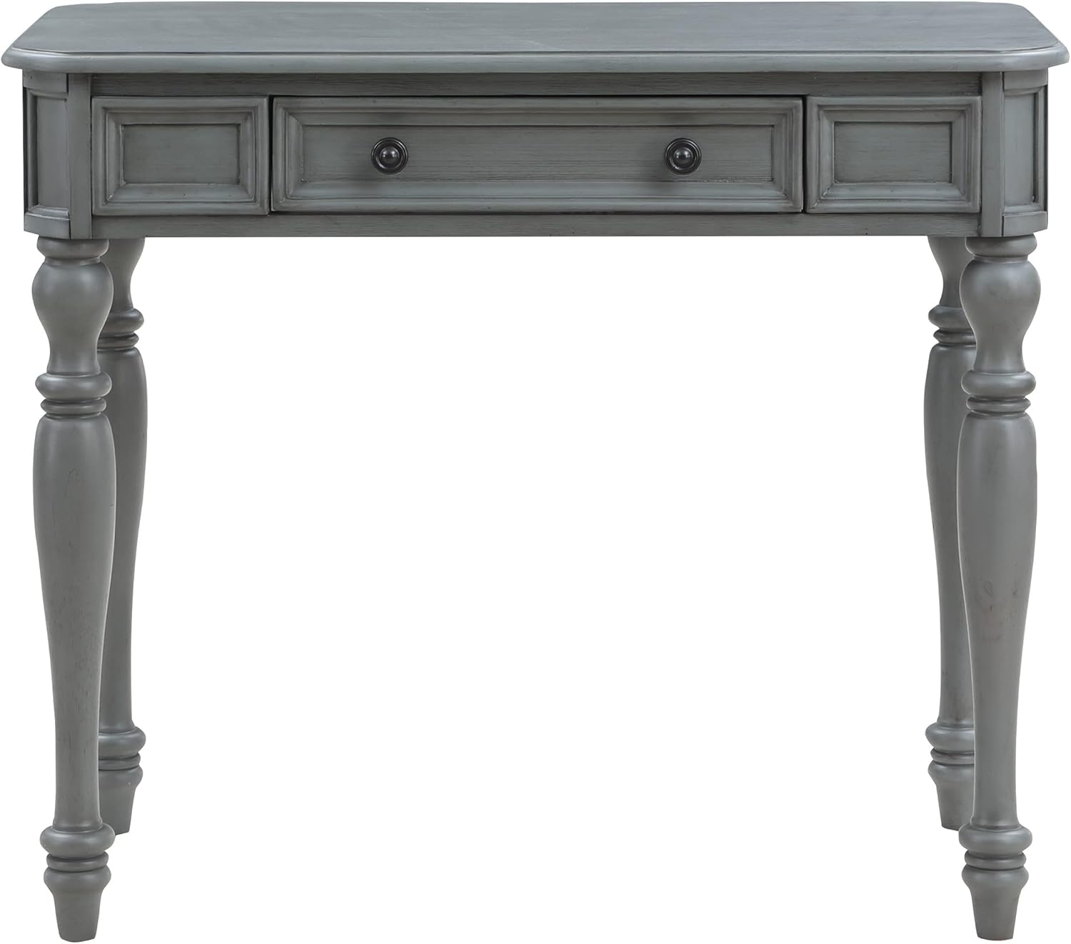 OSP Home Furnishings Country Meadows – Escritorio de 36 pulgadas con cajón, color gris plantación