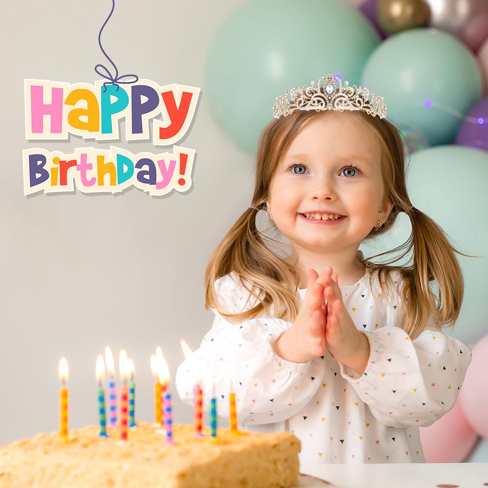Birthday Sash for Women, Birthday Crown, Birthday Tiara, Birthday Queen Sash and Tiara for Women, Birthday Headband for Girls, Princess Crown, Happy