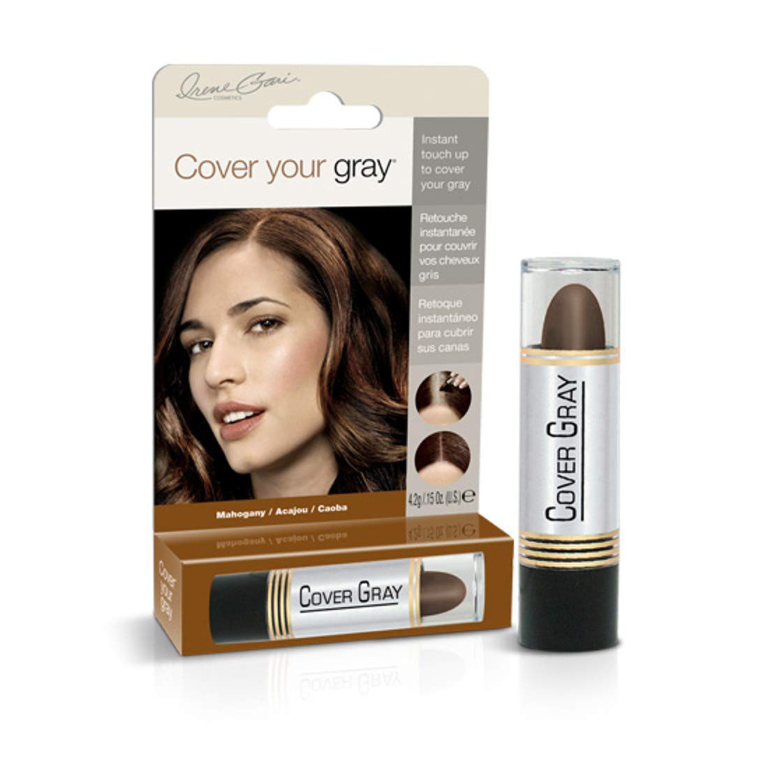 Cover Your Gray Palo de retoque de color de cabello – Mahagony