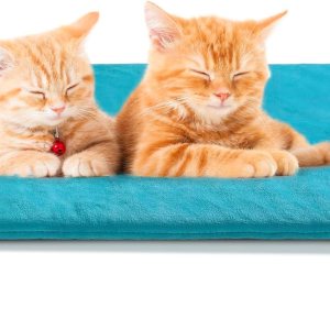 stohot Tapete impermeable para cama de mascotas de 12 x 20 pulgadas con termostato integrado, calentado para perros y gatos stohot Tapete impermeable para cama de mascotas de 12 x 20 pulgadas con termostato integrado, calentado para perros y gatos