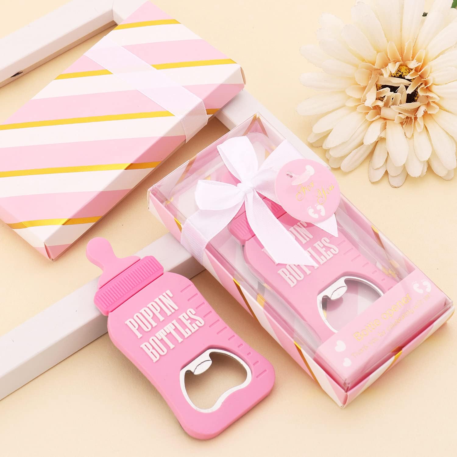 1 abrebotellas, regalo para baby shower, regalo para invitados, regalo de fiesta de baby shower, souvenirrecuerdodecoración, imán de nevera, abridor
