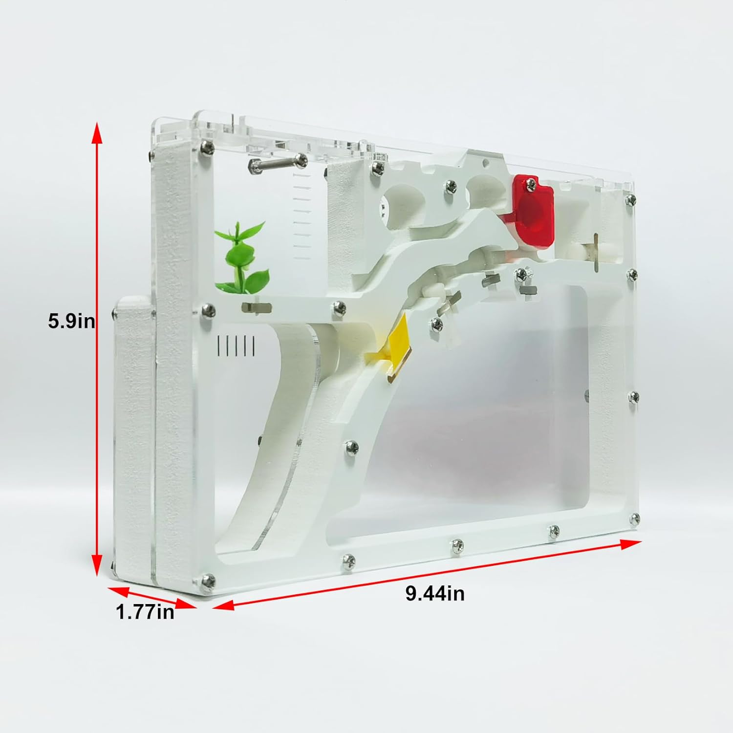 Sand Ant Farm Castle Ant Colony Ecosystem Science Regalo educativo Hábitat de hormigas vivas para estudiar el comportamiento de los insectos..