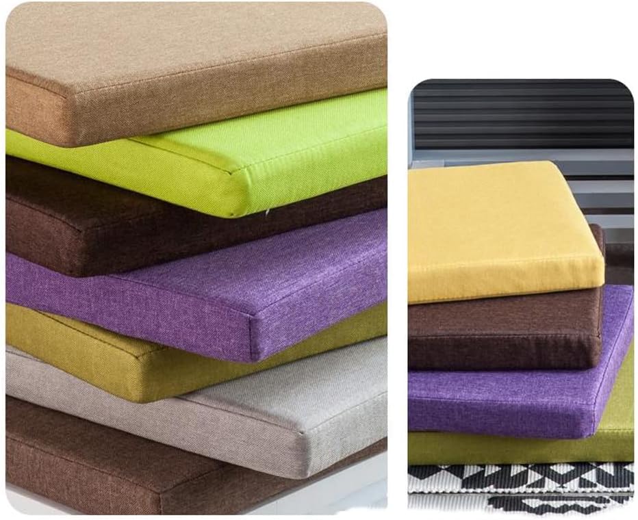 Cojines de asiento impermeables para exteriores para muebles de patio, cojín de sofá interior personalizado, almohadillas antideslizantescojín de