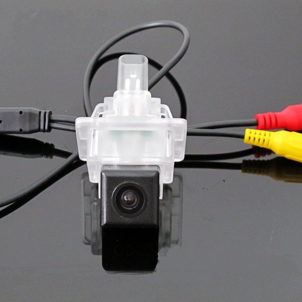 Para MB Mercedes Benz Clase C W205 2014 2015 Cámara de visión trasera del coche Cámara de retroceso de aparcamientoHD CCD visión nocturnaenchufe