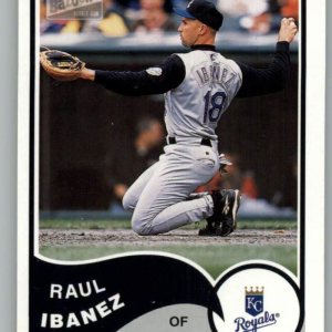 2003 Bazooka #132 Raul Ibanez NM-MT Kansas City Royals Baseball MLB 2003 Bazooka #132 Raul Ibanez NM-MT Kansas City Royals Baseball MLB