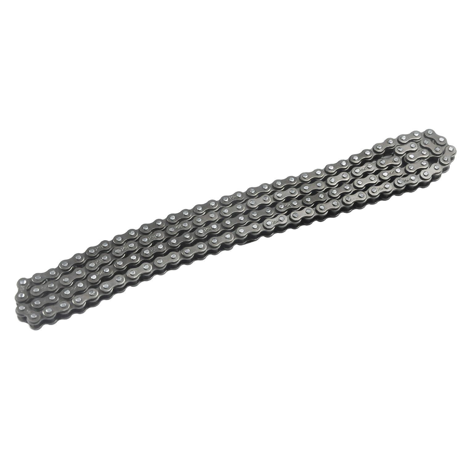 Cadena de transmisión de 25 eslabones 132 + eslabón maestro para Razor MX500 MX650 SX350 SX500 SX650 Rocket Bike Electric Off-Road Motocross #25