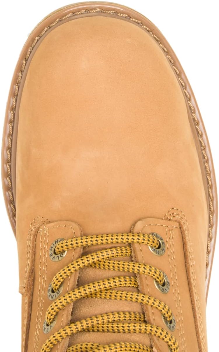 Wolverine Botas de trabajo impermeables con punta de acero para hombre de 6 pulgadas