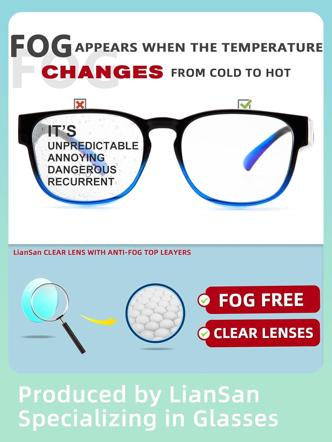 LianSan Anteojos de seguridad sobre anteojos para mujer  Gafas antivaho que se ajustan sobre gafas graduadas para ANSI Z87.1 certificado