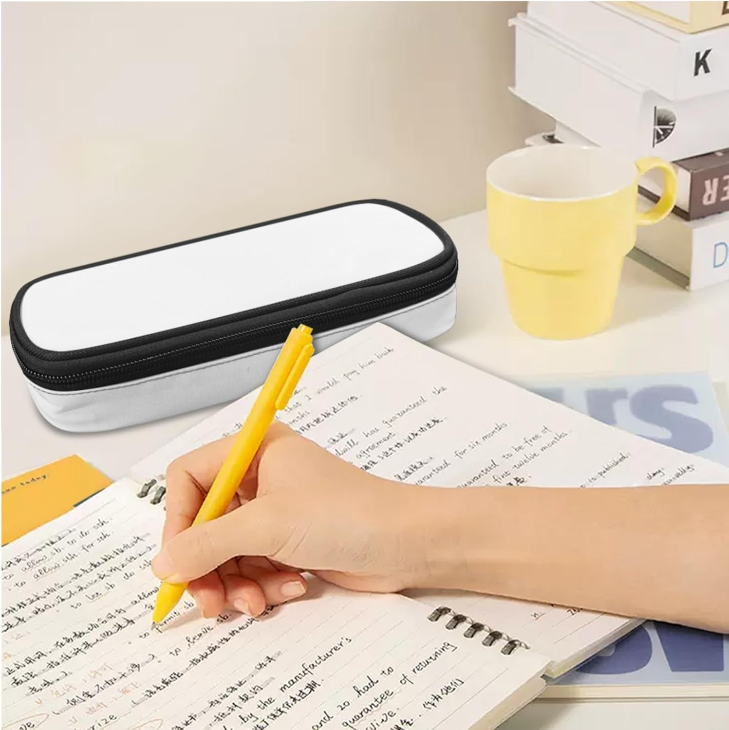 Estuche estético para niños, fútbol, baloncesto, lápices de colores para niños de 4 a 8 años, suministros de regreso a la escuela, caja organizadora