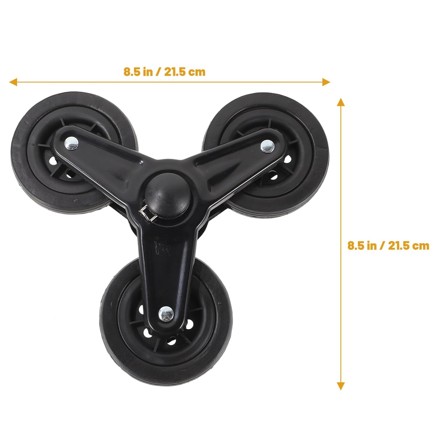 Happyyami Ruedas resistentes para carrito de compras, ruedas de carro de compras para muebles, ruedas de carro de compras, ruedas de repuesto de