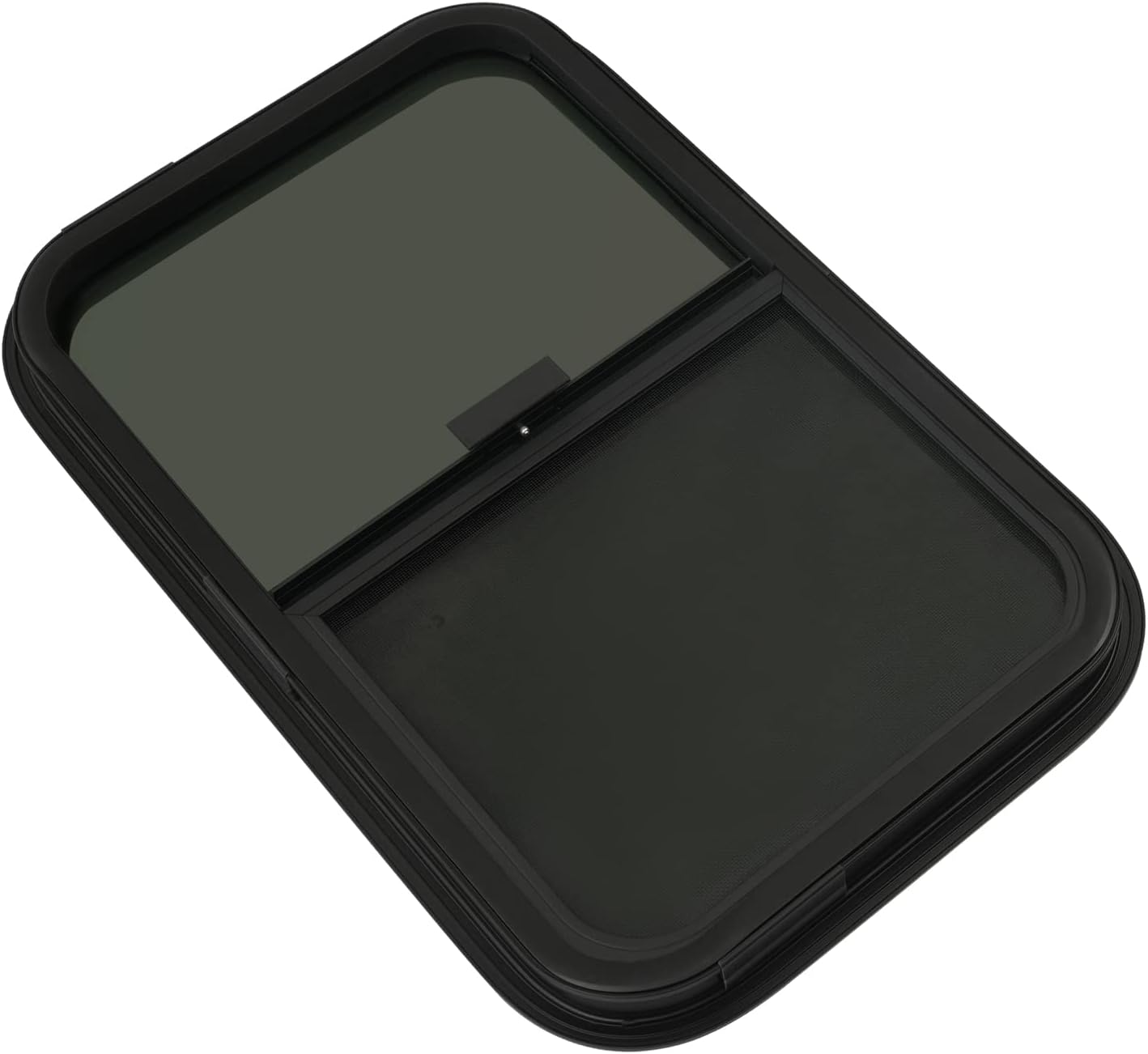 Ventana universal para caravana, 24 pulgadas de ancho x 15 pulgadas de alto, ventana de remolque deslizante horizontal, ventana de vidrio para