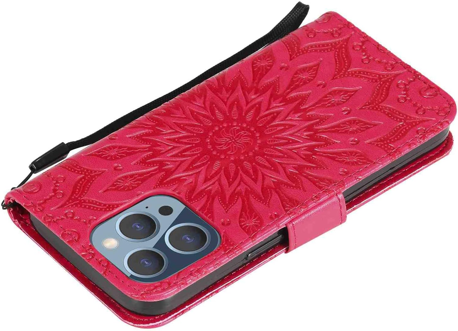Fansipro Funda tipo cartera para teléfono Samsung Galaxy A32 4G, funda delgada de piel sintética de alta calidad para Galaxy A32 4G, 2 ranuras para