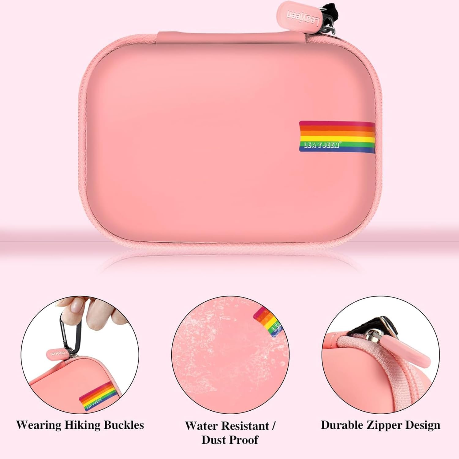 Leayjeen Funda para cámara infantil compatible con GoopowCIMELRGKTZXinbeiyaArtCWKGofunly y más juguetes, cámara digital, cámara de video y