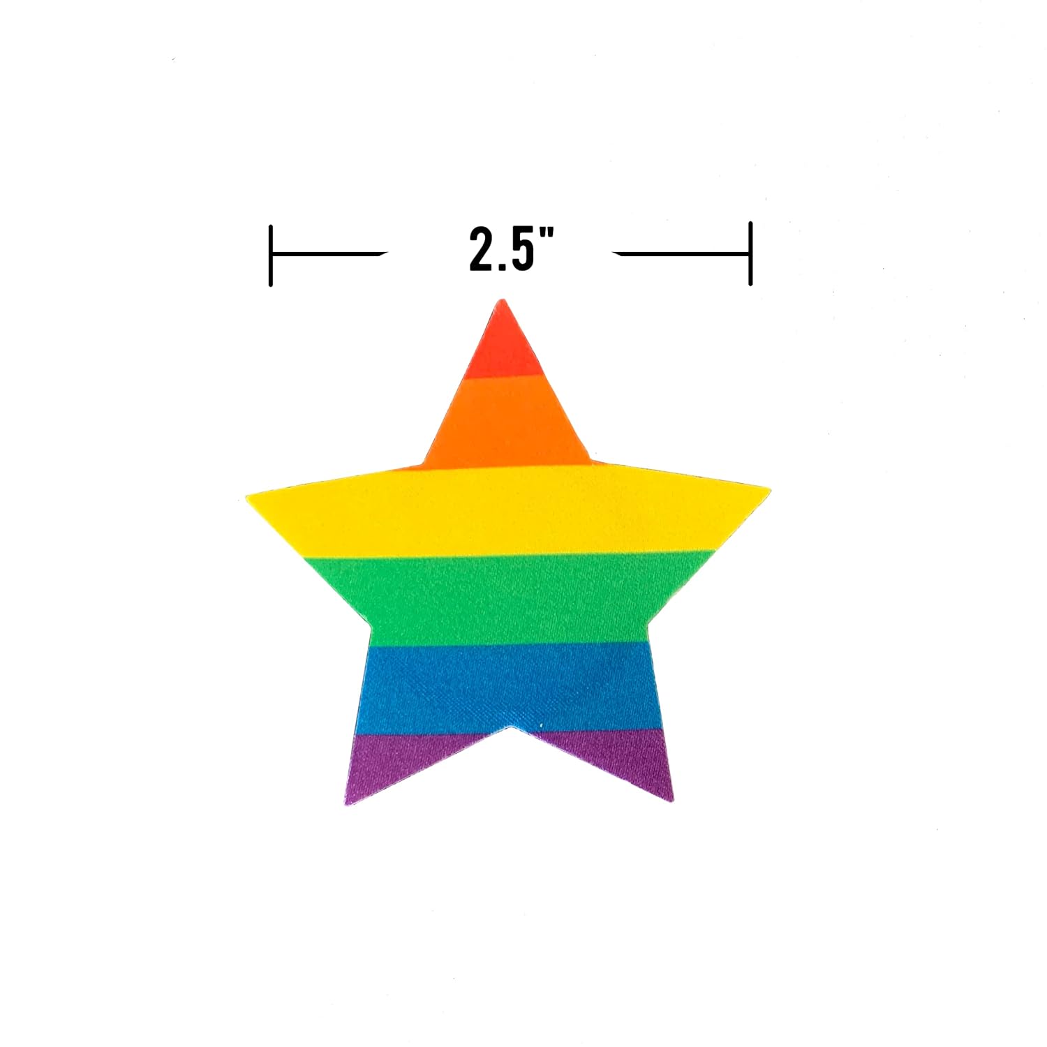 Rainbow Pride Nipple Pasties – Stars