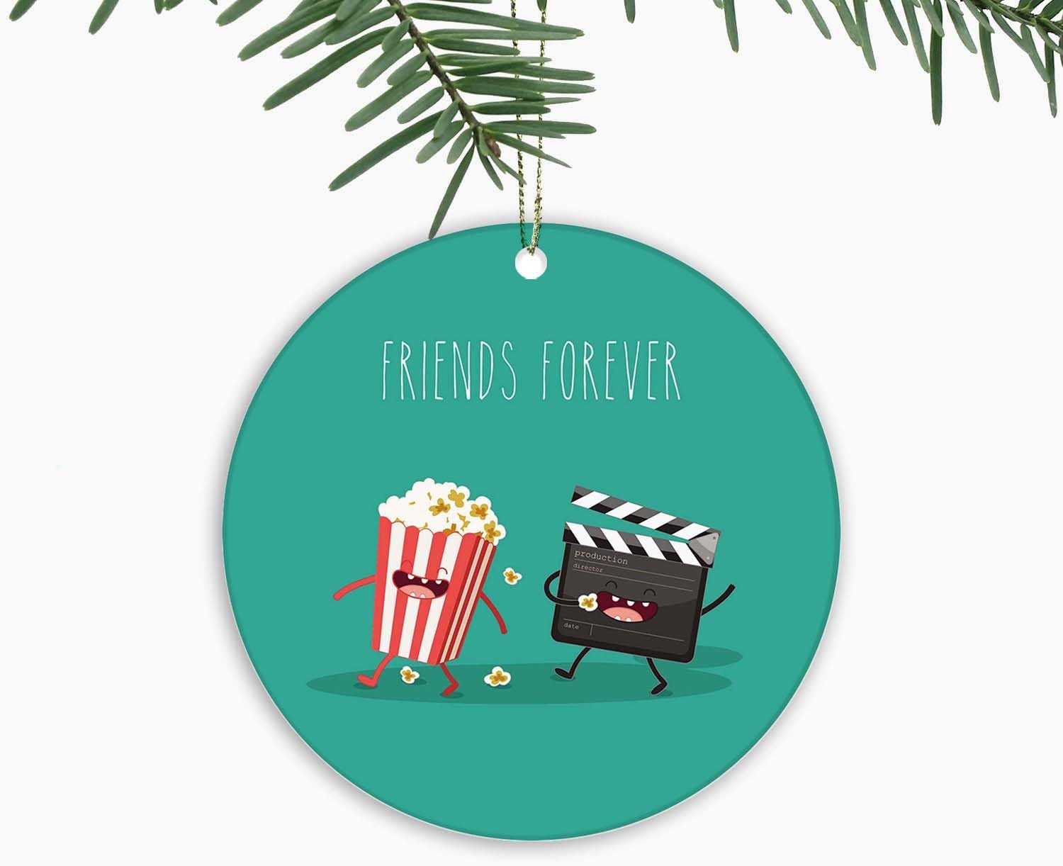 Adornos de palomitas de maíz, adorno de Navidad, árbol de Navidad, decoración colgante, recuerdo, regalo coleccionable