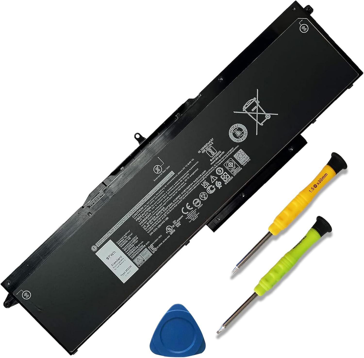 1FXDH 1WJTO – Batería de repuesto para laptop Dell Latitude 15 5501 5511 E5501 E5511 Precision 3541 3551 Series Notebook 01WJT0 1WJT0 0D191G D191G