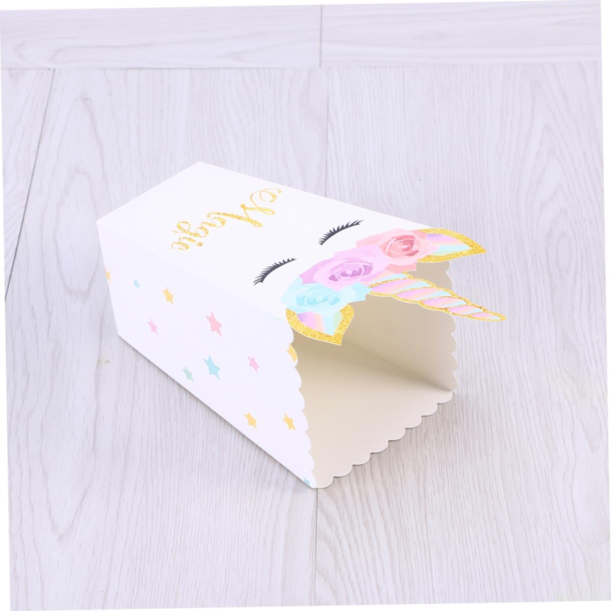 Bolsa de papel de palomitas de maíz, bolsa de comida de papel, contenedor de dulces para bebés, soporte para bolsa de palomitas de maíz, bolsa de