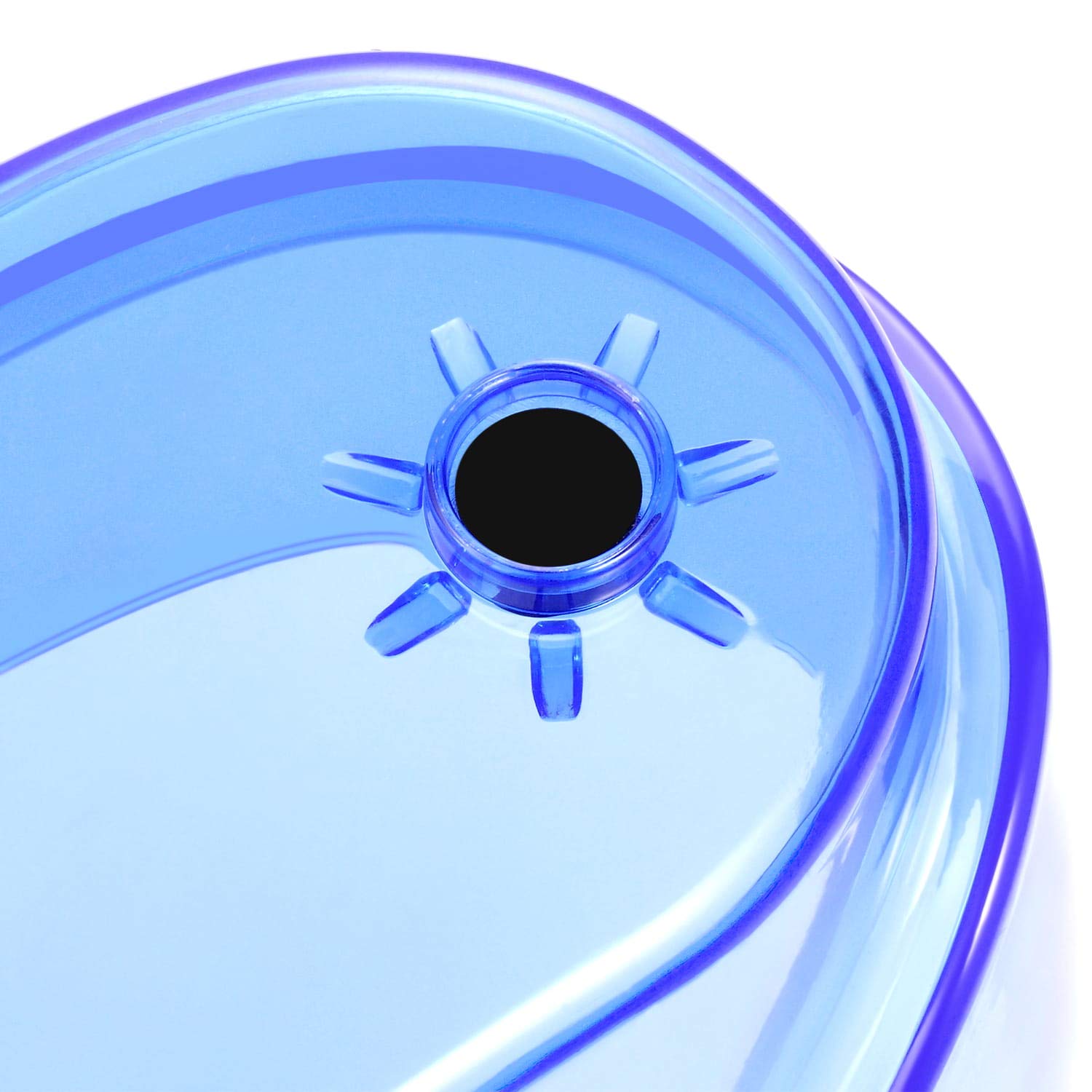 Diseño mejorado Junta de goma para válvula de depósito de pieza de repuesto para Waterpik Ultra WP100 WP112 WP113 WP114 WP140 (azul)