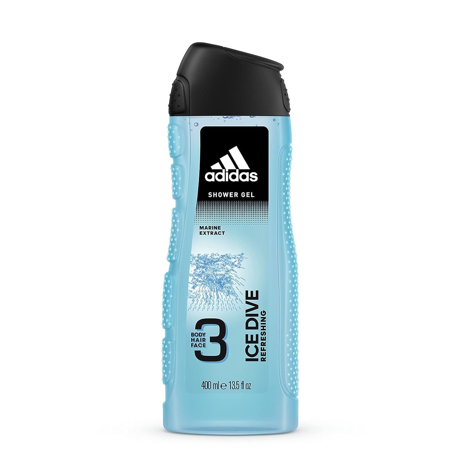 Adidas Gel de ducha Ice Dive, 13.3 onzas