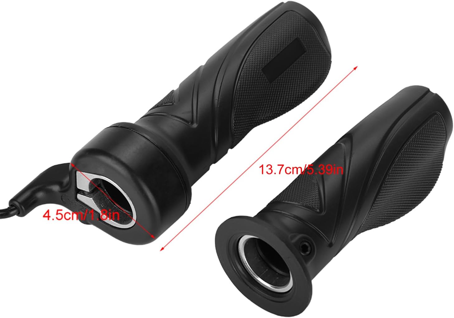 1 par 0.886 in universal E Bike Twist acelerador control de velocidad apretones con cable para bicicleta eléctrica