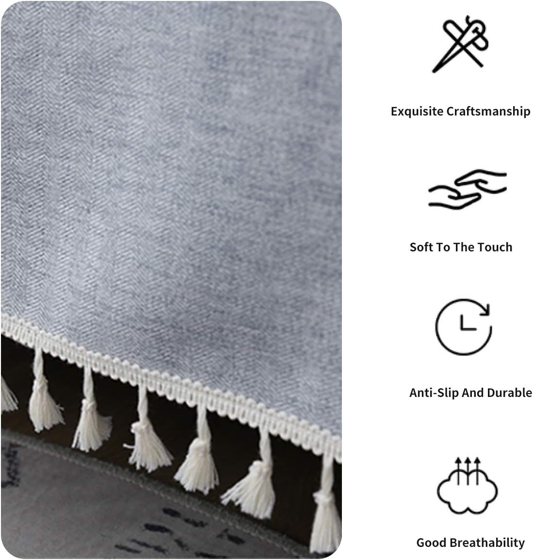 Fundas de sofá abstractas de lujo púrpura mármol textura de mármol hermosas fundas de sofá abstractas suaves con borlas para sofá, manta para