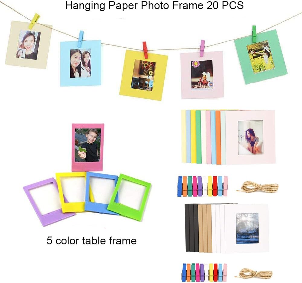 Accesorios para cámara instantánea compatibles con cámara de película instantánea Fujifilm Instax Mini 12 11 9 – Peony