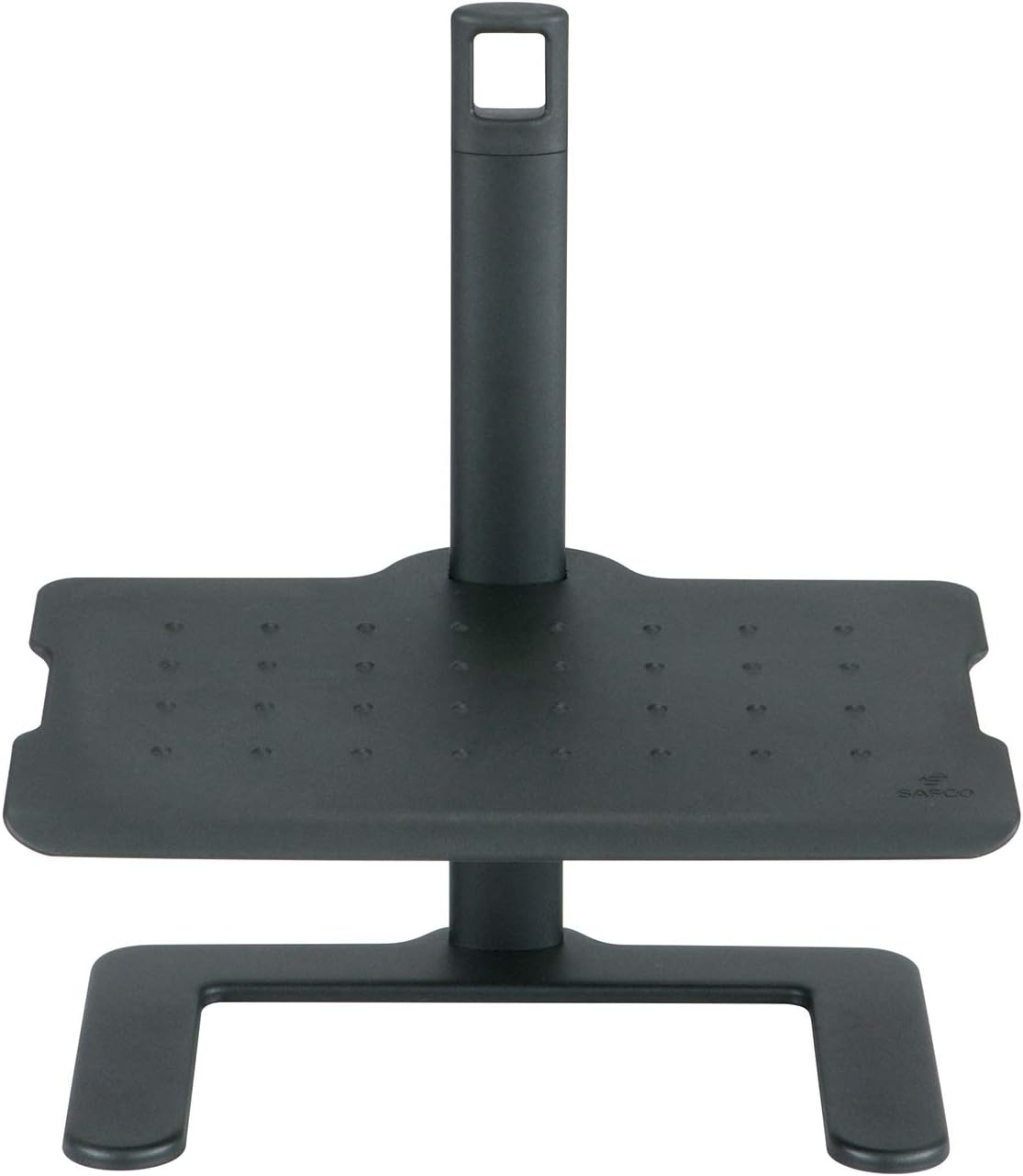Safco 2129BL Reposapiés ajustable, negro, 20 pulgadas de ancho x 14.25 pulgadas de profundidad x 21.5 pulgadas de alto