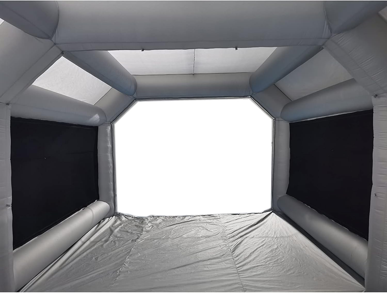 Cabina de pulverización inflable de 20 x 10 x 8 pies, cabina de pintura en aerosol inflable con sistema de filtro de aire para autos, pintura,