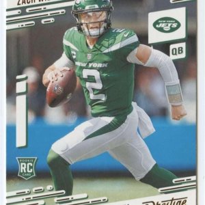 2021 Panini Chronicles Prestige Rookies Update #202 ZACH WILSON RC New York Jets Football Trading Card 2021 Panini Chronicles Prestige Rookies Update #202 ZACH WILSON RC New York Jets Football Trading Card