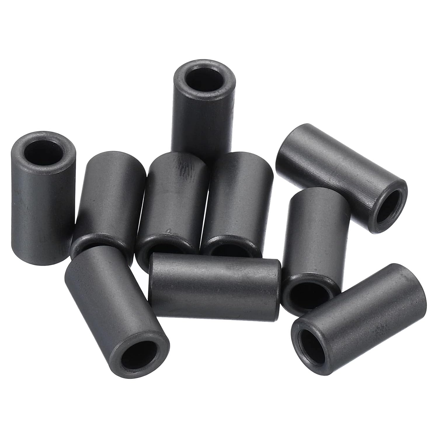 PATIKIL Núcleo toroide de ferrita, 10 unidades de núcleo toroide de 0.4 pulgadas ODx0.2 pulgadas IDx0.8 pulgadas H anillos de ferrita transformador
