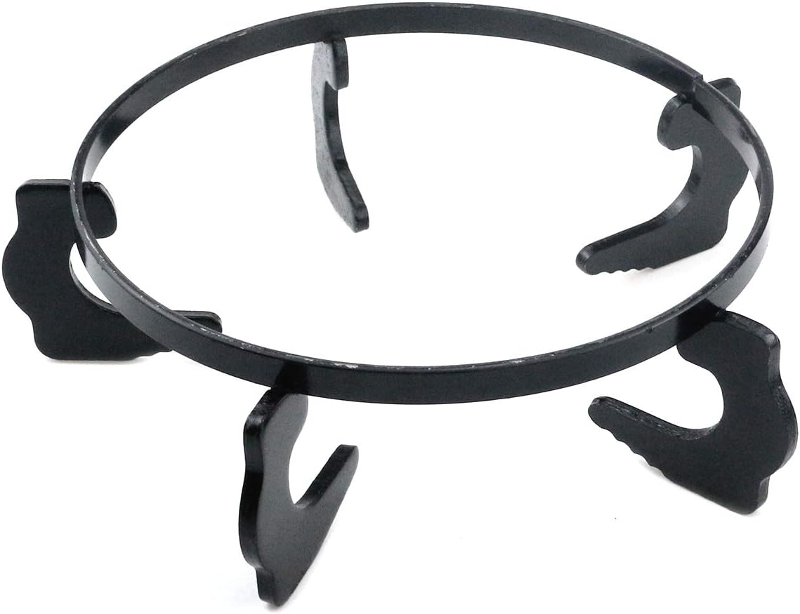 Semetall Accesorios para estufas de cocina, paquete de 2 accesorios de estufa, soporte antideslizante negro, accesorios de estufa para cocina,