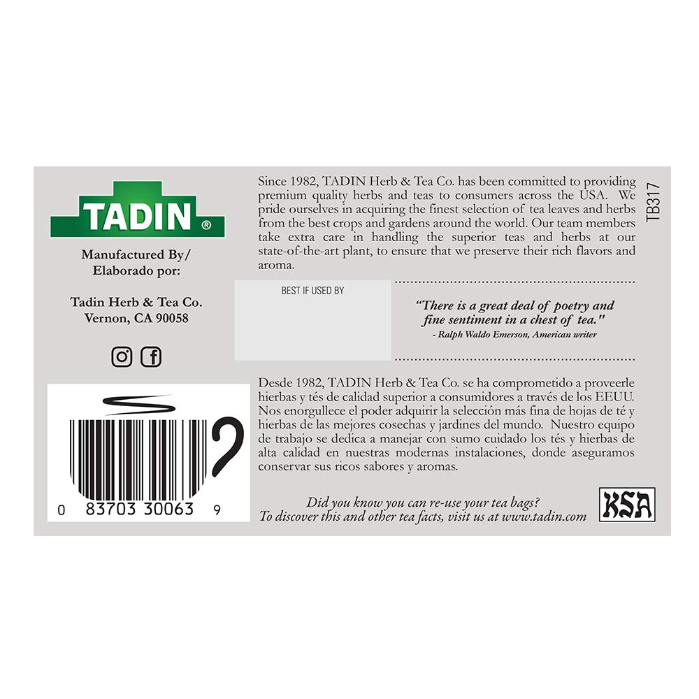 Té Tadin de menta “Menta” 24 Bolsas