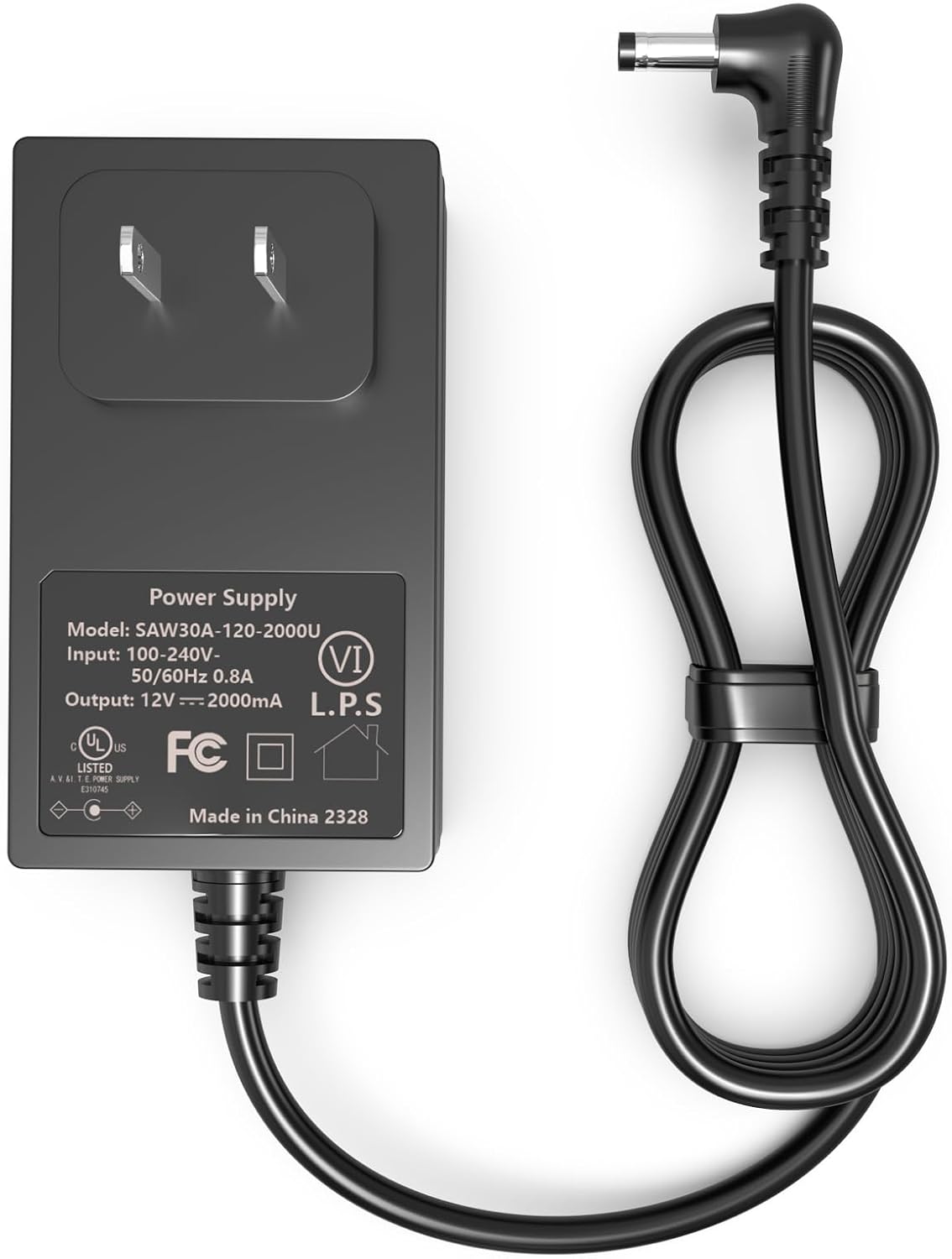(Listado UL) Cargador de portátil de 12 V 2 A para puerta de enlace GWTC116-2BL GWTN156-11BK GWTC116 GWTN116 GWTN156 GWTN141 saw30-120-2000u