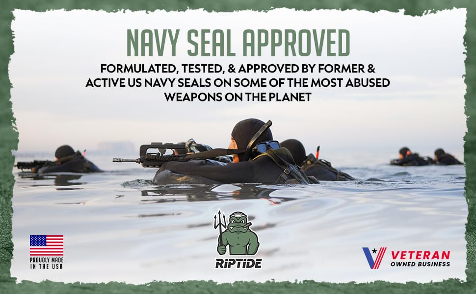 Riptide Armory Advanced – Aceite para pistola  Protección y lubricación de grafeno de larga duración  Protege y previene la acumulación  Seguro en