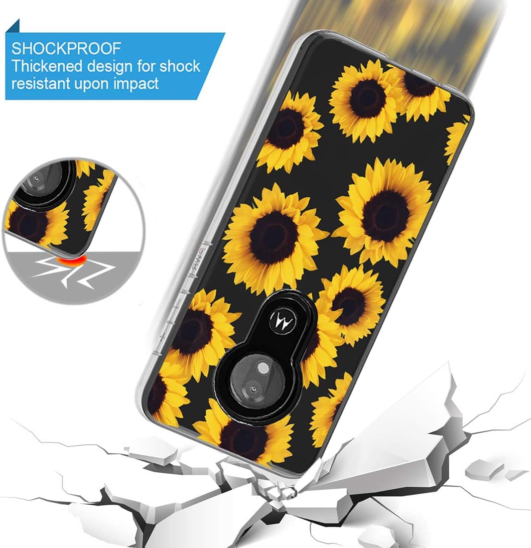 Funda para Moto G7 Power, Motorola Moto G7 Supra  G7 Optimo Maxx Linda, a prueba de golpes, transparente, suave, flexible, TPU delgada funda para
