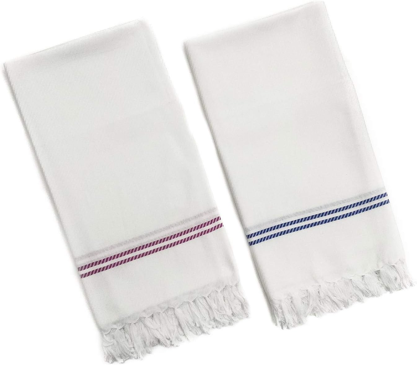 Toallas de baño de algodón fina india, toalla de cocina ultra absorbente, secado rápido, 30 x 62 pulgadas, juego de 2 por Craftbot
