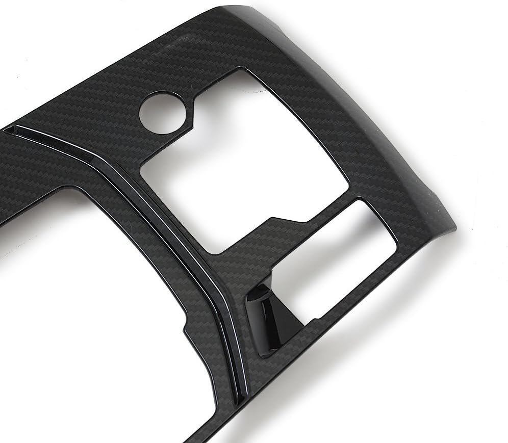 Kadore Cubierta de panel de caja de cambios interior estilo fibra de carbono para Mazda CX-5 CX5 2017-2021 2022 2023 transmisión automática de