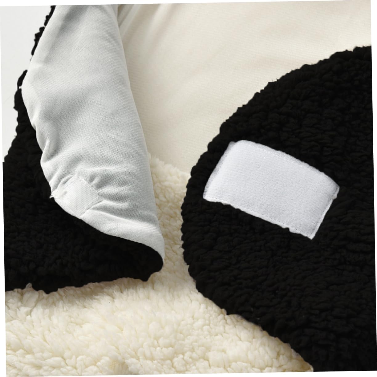 Beatifufu Manta para envolver el saco de dormir del invierno del bebé del panda suave del saco de dormir del invierno de la manta del saco