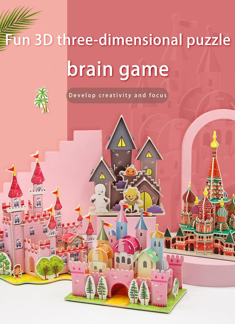 Rompecabezas 3D de bricolaje y tablero de espuma EPS para niños y adultos, divertido y creativo, kit de construcción de modelo de juguete para