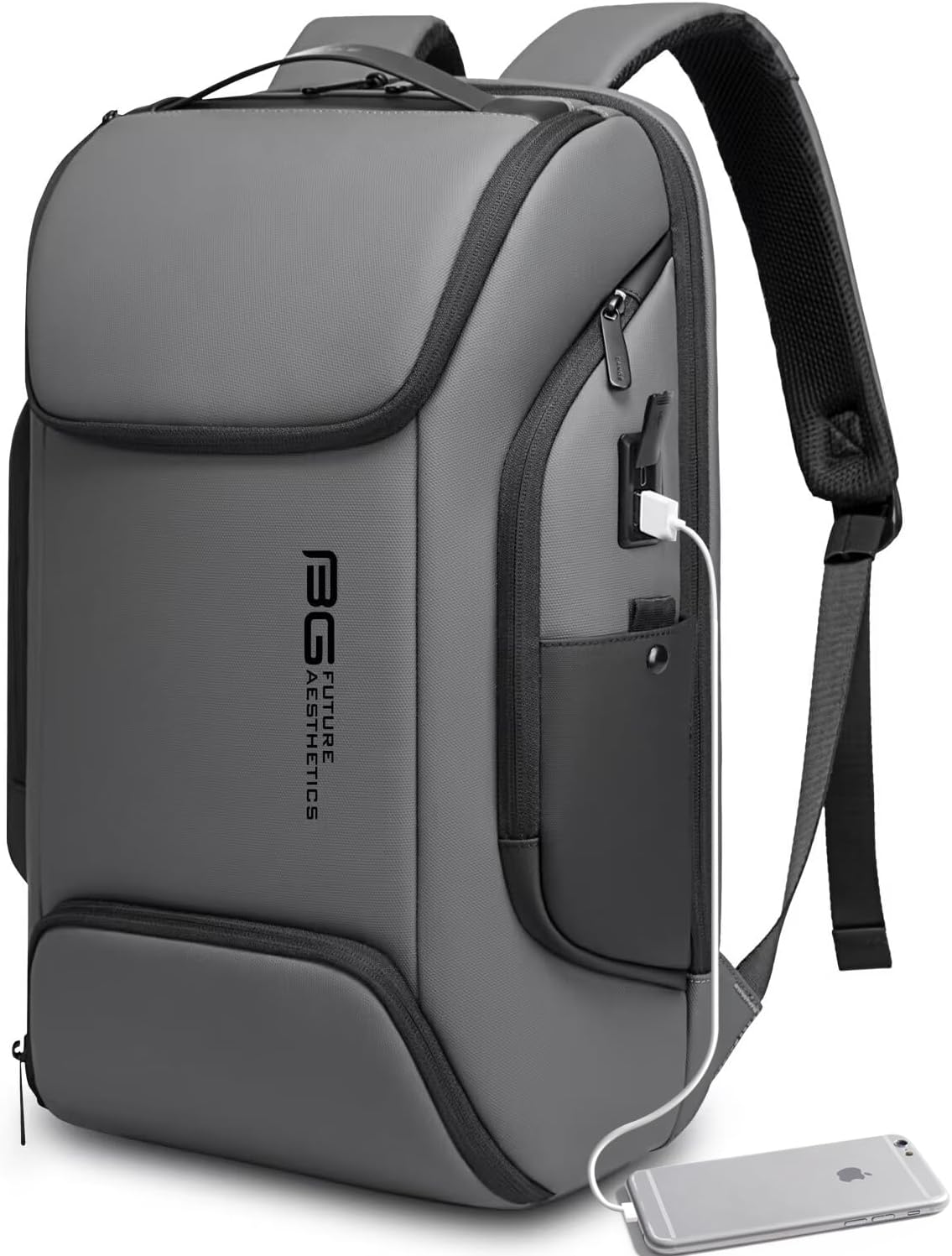 BANGE Mochila inteligente para computadora portátil de negocios que puede contener una mochila de viaje para laptop de 15.6 pulgadas, bolsa de