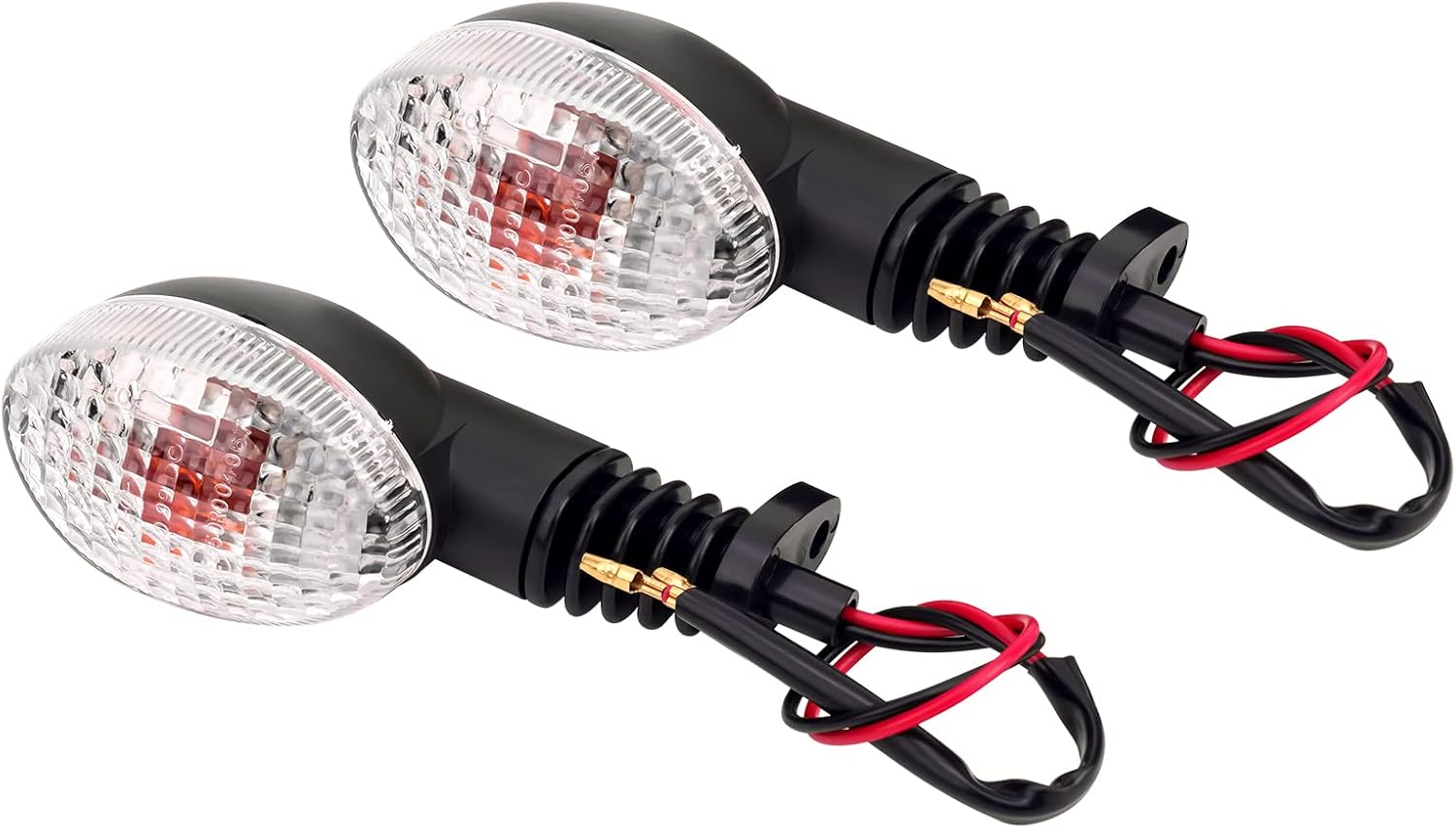 AHL Luz indicadora ámbar de señal de giro 23037-0115 23037-0388 23037-0376 para KAWASAKI KLX300SM 2020-2022, KLX230R 2020-2022, EX250 Ninja 250
