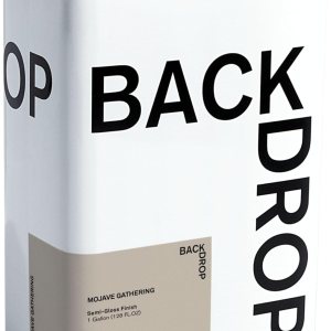 BACKDROP Pintura de alta calidad para gabinetes y puertas, acabado semibrillante duradero y lavable, autocebado, bajo contenido de compuestos BACKDROP Pintura de alta calidad para gabinetes y puertas, acabado semibrillante duradero y lavable, autocebado, bajo contenido de compuestos