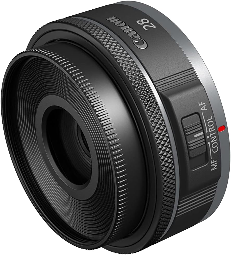 Canon Lente RF28mm F2.8 STM, montaje RF, gran angular, para cámaras de fotograma completo