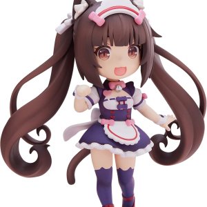 Plum Nekopara Chocola Mini-Figure 100 – Figura de PVC sin escala, multicolor, 4 pulgadas Plum Nekopara Chocola Mini-Figure 100 – Figura de PVC sin escala, multicolor, 4 pulgadas