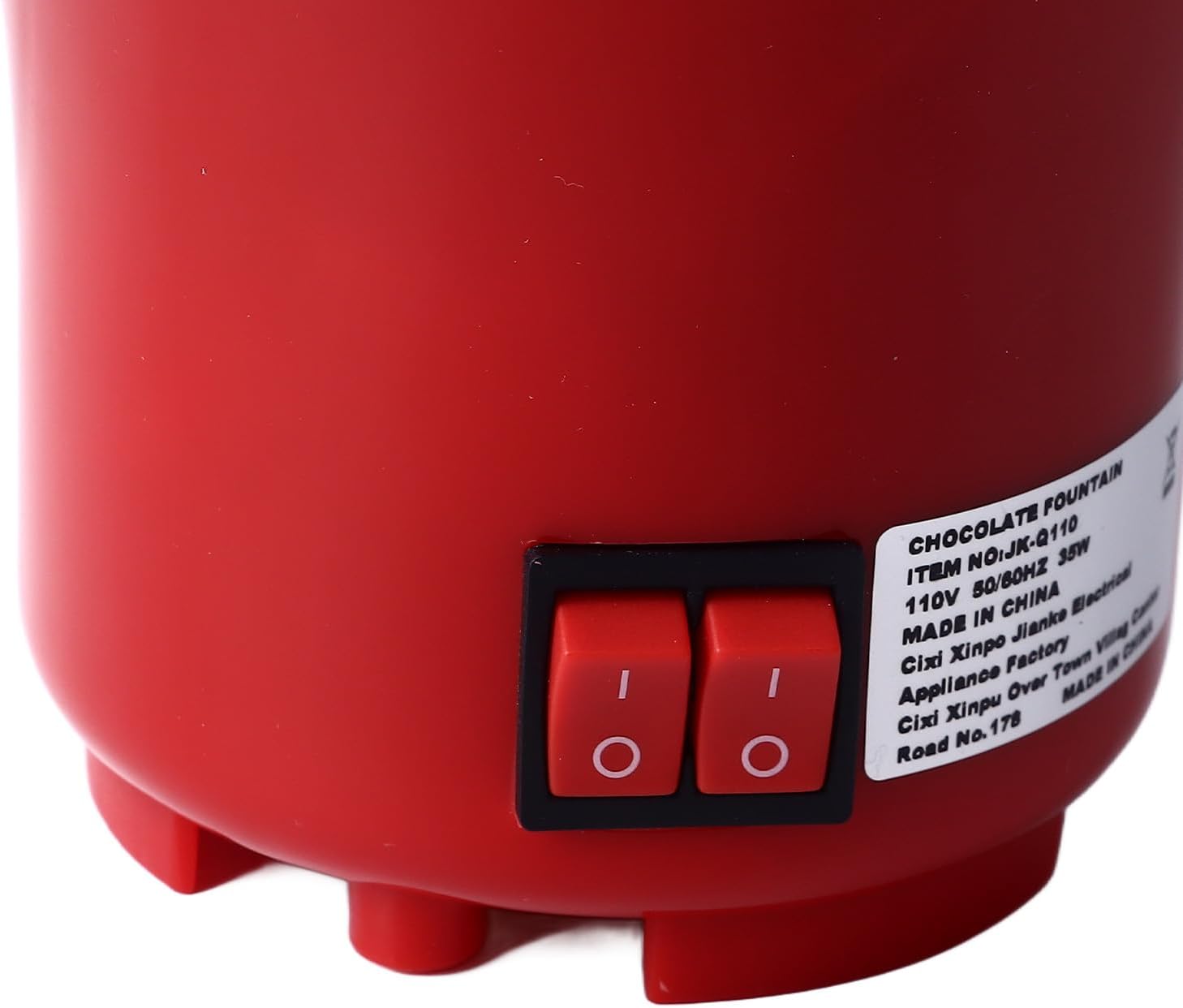 Máquina de fuente de chocolate de tres capas, mini fondue de chocolate para derretir nostalgia desmontable, fondue de chocolate para juegos de