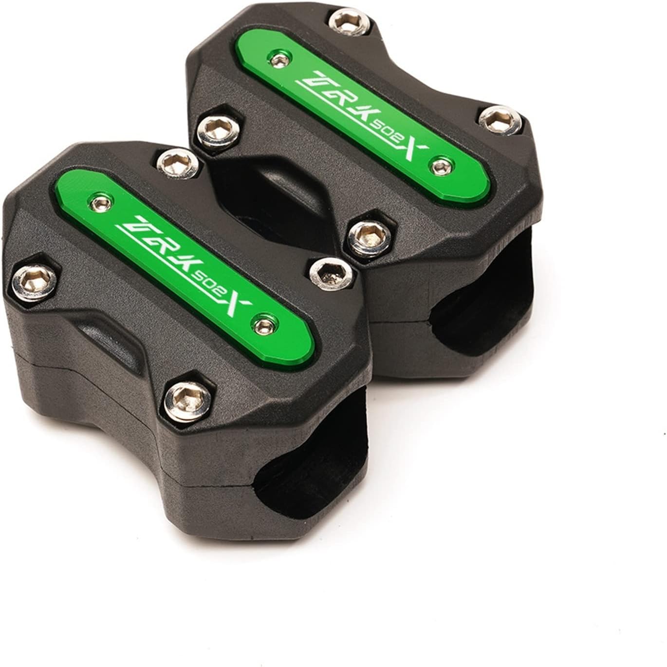 Accesorios de motocicleta Barras de choque Bloque de motor para Benelli TRK 502X Adventure TRK502 2019 2020 Regulador (Color  Verde)