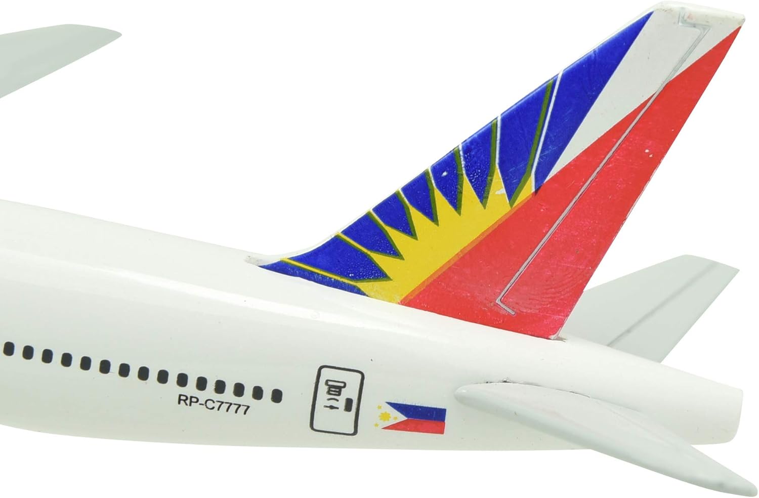 TANG DYNASTY (TM 1400 6.3 in B777 Philippine Airlines Metal Avión Modelo Avión Modelo de Avión de Juguete