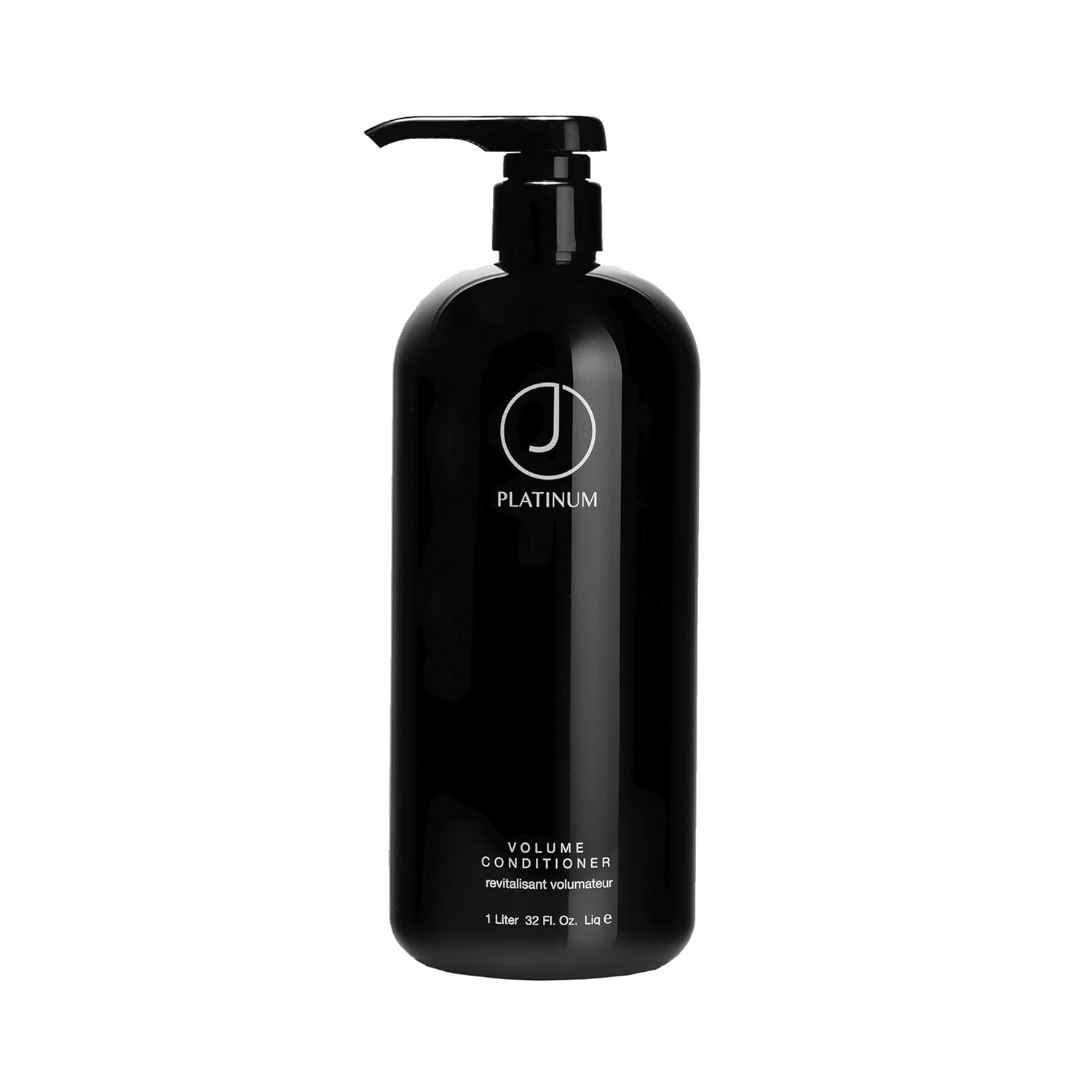 J Beverly Hills Platinum Volume Conditioner with Vitamin B5 to Prevent Hair Breakage, (3.4 Oz, 12 Oz, 32 Oz)