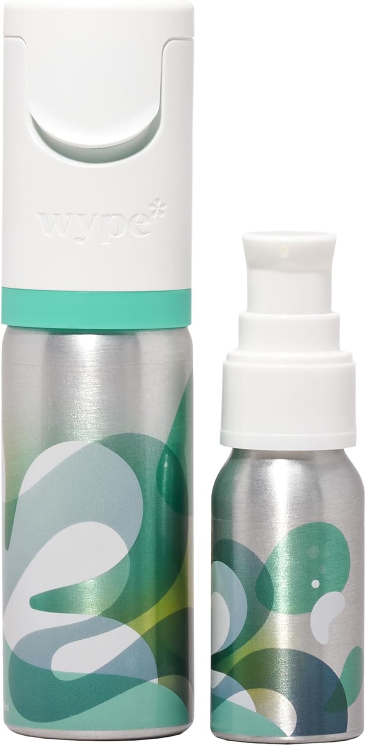 Wype Gel de papel higiénico para toallitas húmedas sostenibles y desechables kit de inicio y mini de viaje – Esenciales para vacaciones