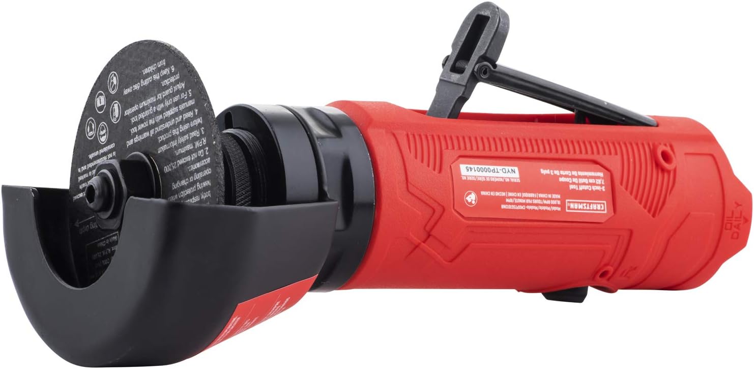 Craftsman CMXPTSG1013NB Herramienta de corte de aire de 3 pulgadas, color rojo